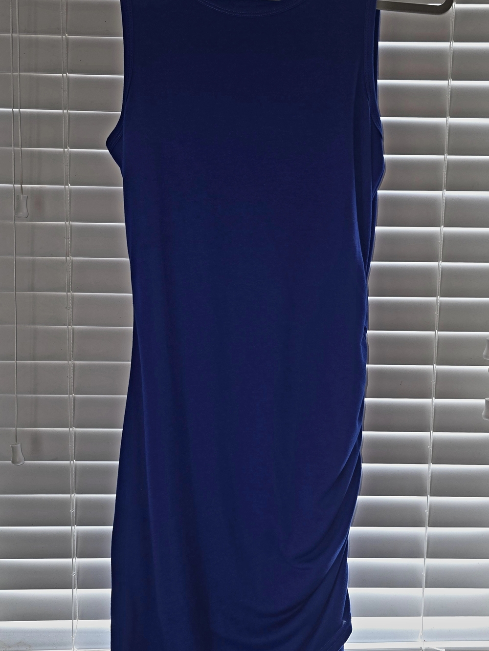 Sleeveless Royal Blue Midi Dress Size Small